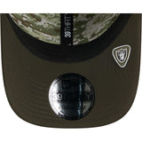 NFL Las Vegas Raiders New Era 2025 Salute to Service 39THIRTY Flex Fit Hat - Green