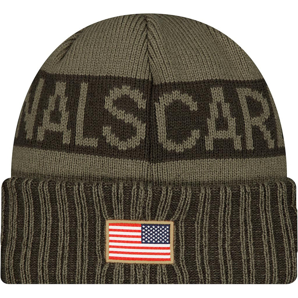 NFL Arizona Cardinals New Era 2025 Salute to Service Knit Hat - Green