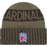 NFL Arizona Cardinals New Era 2025 Salute to Service Knit Hat - Green