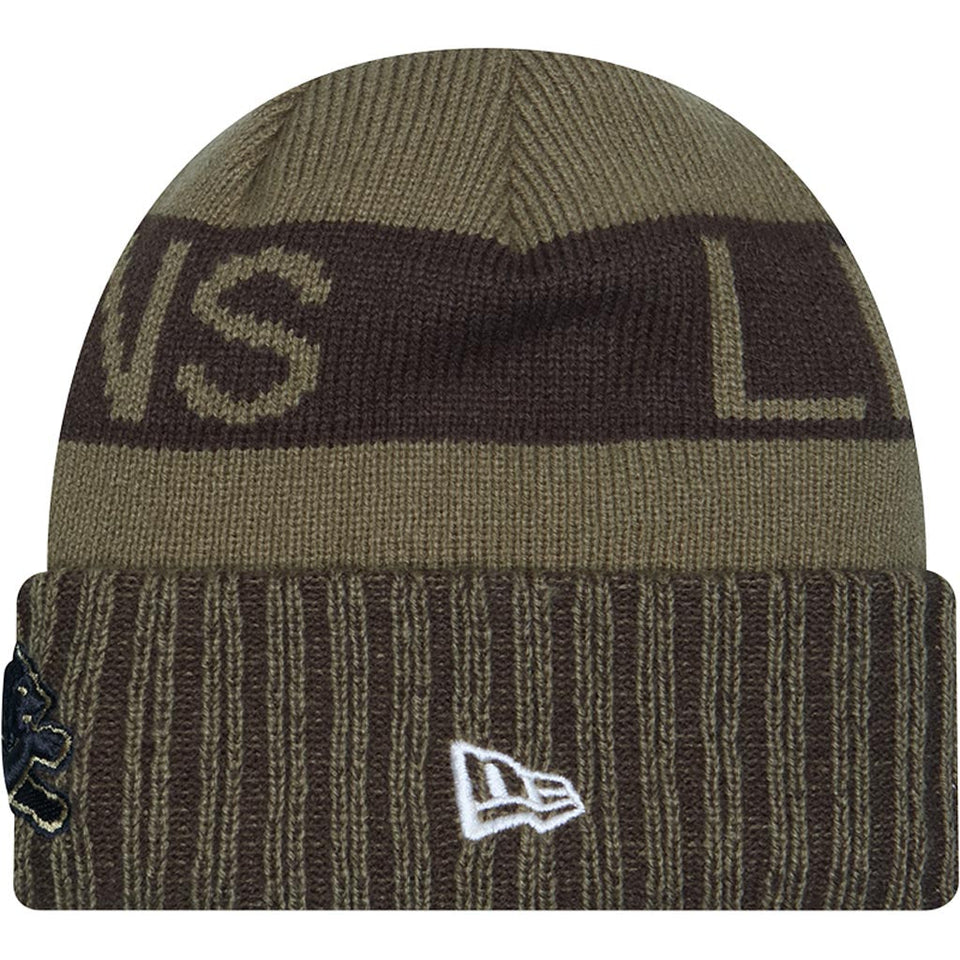 NFL Detroit Lions New Era 2025 Salute to Service Knit Hat - Green