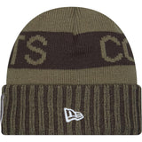 NFL Indianapolis Colts New Era 2025 Salute to Service Knit Hat - Green