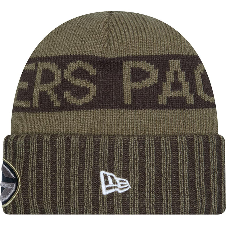 NFL Green Bay Packers New Era 2025 Salute to Service Knit Hat - Green