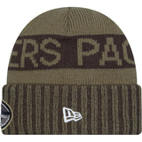 NFL Green Bay Packers New Era 2025 Salute to Service Knit Hat - Green