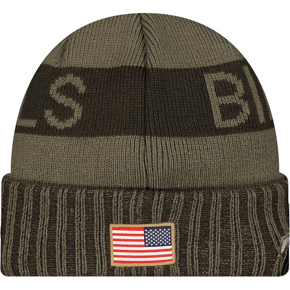 NFL Buffalo Bills New Era 2025 Salute to Service Knit Hat - Green
