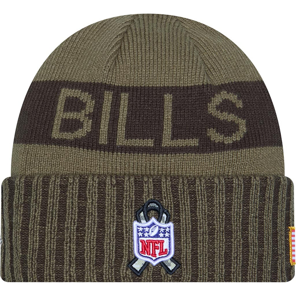 NFL Buffalo Bills New Era 2025 Salute to Service Knit Hat - Green