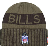 NFL Buffalo Bills New Era 2025 Salute to Service Knit Hat - Green