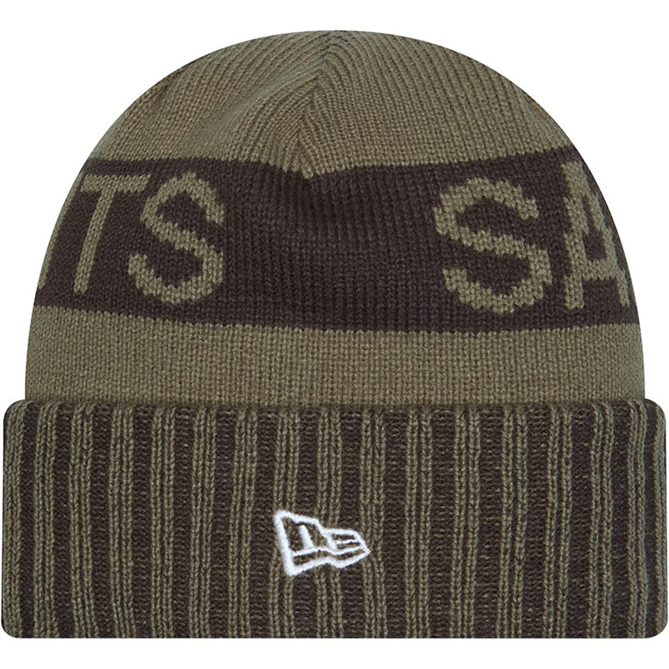 NFL New Orleans Saints New Era 2025 Salute to Service Knit Hat - Green