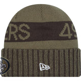 NFL San Francisco 49ers New Era 2025 Salute to Service Knit Hat - Green