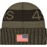 NFL San Francisco 49ers New Era 2025 Salute to Service Knit Hat - Green