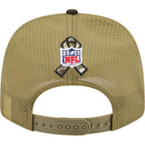 NFL Green Bay Packers New Era 2025 Salute to Service 9SEVENTY Stretch-Snapback Hat - Green
