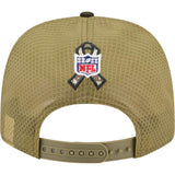 NFL Indianapolis Colts New Era 2025 Salute to Service 9SEVENTY Stretch-Snapback Hat - Green