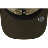 NFL Indianapolis Colts New Era 2025 Salute to Service 9SEVENTY Stretch-Snapback Hat - Green