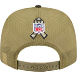 NFL Atlanta Falcons New Era 2025 Salute to Service 9SEVENTY Stretch-Snapback Hat - Green