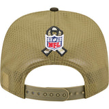 NFL Baltimore Ravens New Era 2025 Salute to Service 9SEVENTY Stretch-Snapback Hat - Green