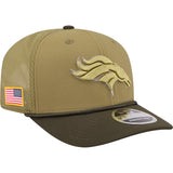 NFL Denver Broncos New Era 2025 Salute to Service 9SEVENTY Stretch-Snapback Hat - Green