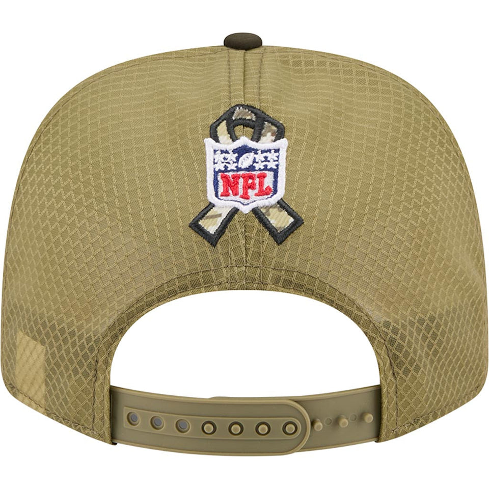 NFL Denver Broncos New Era 2025 Salute to Service 9SEVENTY Stretch-Snapback Hat - Green