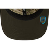 NFL Carolina Panthers New Era 2025 Salute to Service 9SEVENTY Stretch-Snapback Hat - Green