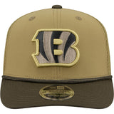 NFL Cincinnati Bengals New Era 2025 Salute to Service 9SEVENTY Stretch-Snapback Hat - Green