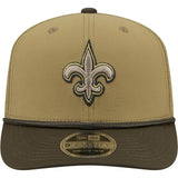NFL New Orleans Saints New Era 2025 Salute to Service 9SEVENTY Stretch-Snapback Hat - Green