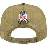 NFL New Orleans Saints New Era 2025 Salute to Service 9SEVENTY Stretch-Snapback Hat - Green
