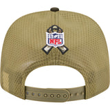 NFL New England Patriots New Era 2025 Salute to Service 9SEVENTY Stretch-Snapback Hat - Green