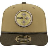 NFL Pittsburgh Steelers New Era 2025 Salute to Service 9SEVENTY Stretch-Snapback Hat - Green