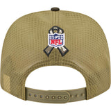 NFL Pittsburgh Steelers New Era 2025 Salute to Service 9SEVENTY Stretch-Snapback Hat - Green