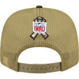 NFL New Era 2025 Salute to Service 9SEVENTY Stretch-Snapback Hat - Green