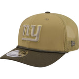 NFL New York Giants New Era 2025 Salute to Service 9SEVENTY Stretch-Snapback Hat - Green
