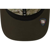 NFL New York Giants New Era 2025 Salute to Service 9SEVENTY Stretch-Snapback Hat - Green