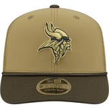 NFL Minnesota Vikings New Era 2025 Salute to Service 9SEVENTY Stretch-Snapback Hat - Green