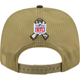 NFL Los Angeles Chargers New Era 2025 Salute to Service 9SEVENTY Stretch-Snapback Hat - Green