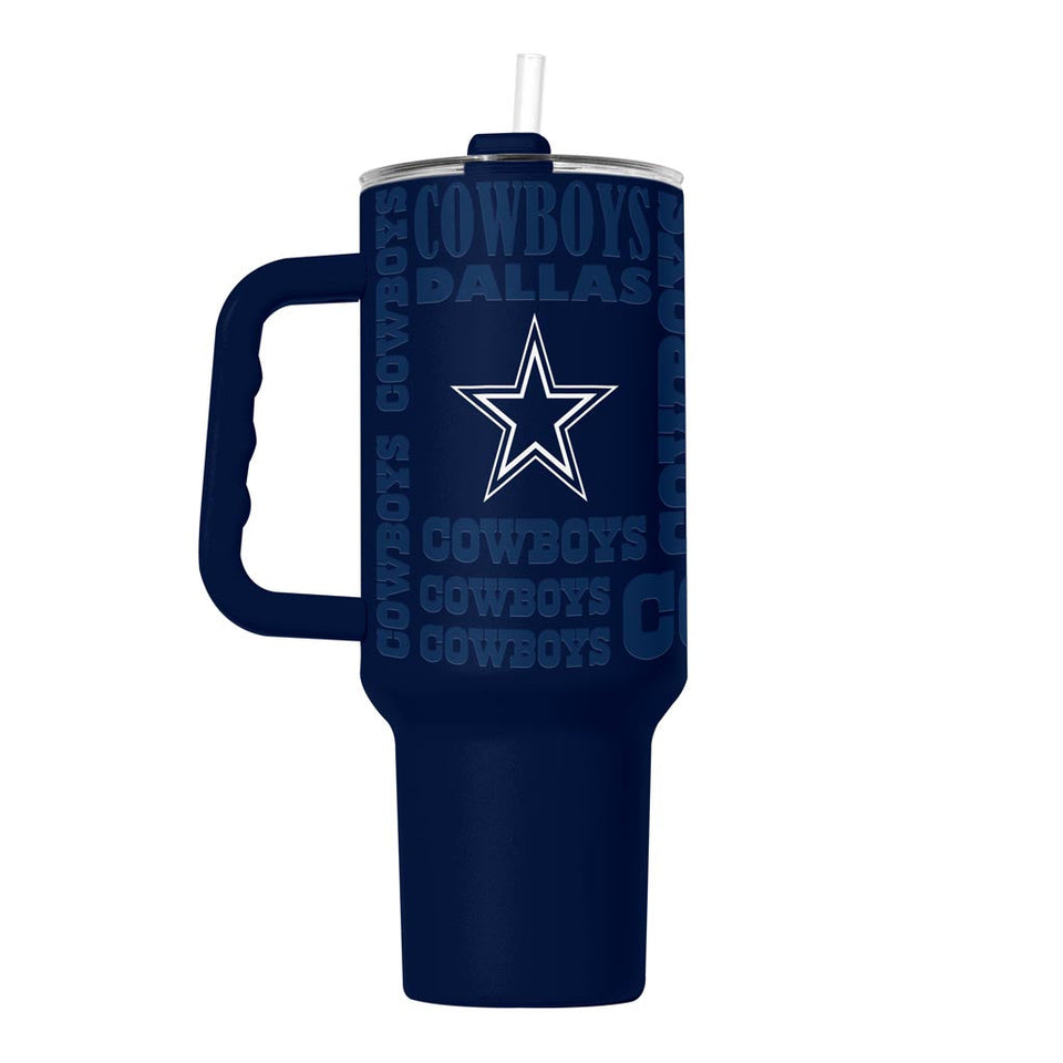 NFL Dallas Cowboys Logo Brands 40oz Replay Tumbler - Navy