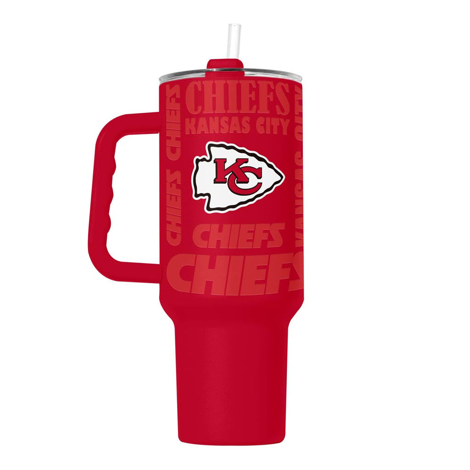 NFL Kansas City Chiefs Logo Brands 40oz Replay Tumbler - Red
