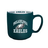 NFL Philadelphia Eagles Logo Brands 15oz Stripe Mug - Green