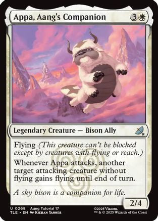 Appa. Aang's Companion (0268) (TLE-268) - Avatar: The Last Airbender: Eternal-Legal