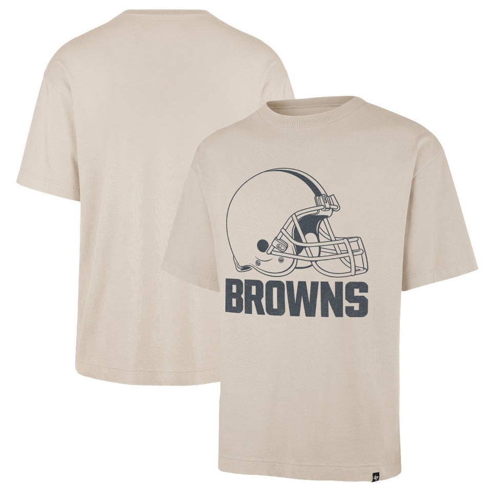 NFL Cleveland Browns '47 Bouldering Imprint T-Shirt - Tan