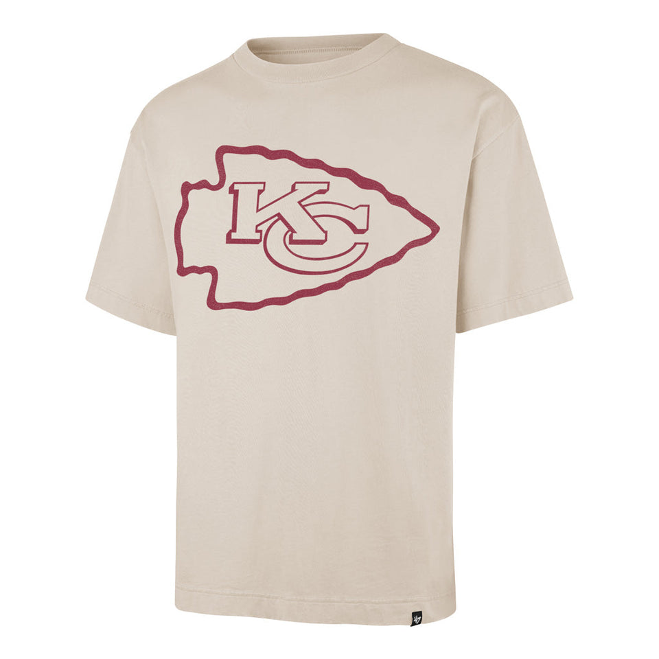 NFL Kansas City Chiefs '47 Bouldering Imprint T-Shirt - Tan