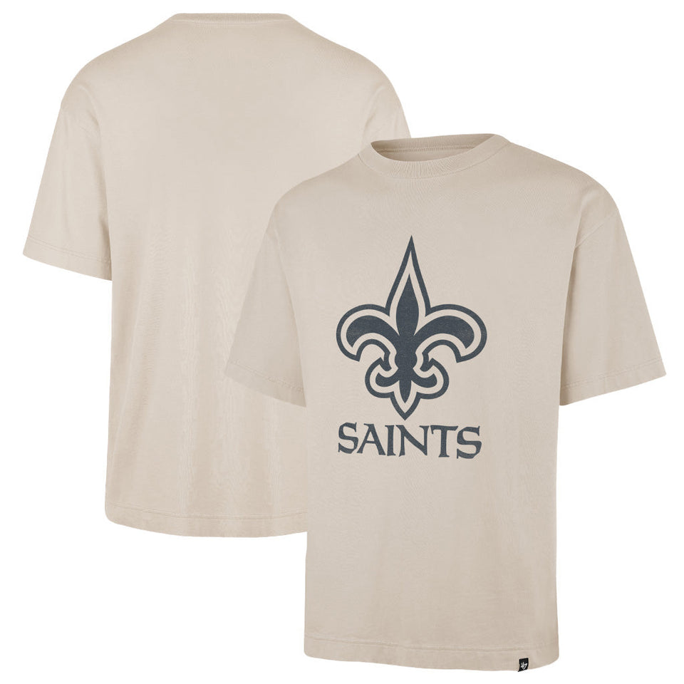 NFL New Orleans Saints '47 Bouldering Imprint T-Shirt - Tan