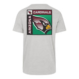 NFL Arizona Cardinals '47 Chrome Plate Franklin T-Shirt - Gray