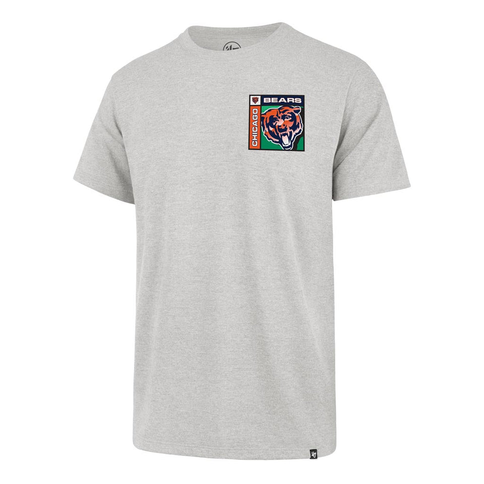 NFL Chicago Bears '47 Chrome Plate Franklin T-Shirt - Gray