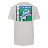NFL Detroit Lions '47 Chrome Plate Franklin T-Shirt - Gray