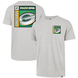 NFL Green Bay Packers '47 Chrome Plate Franklin T-Shirt - Gray