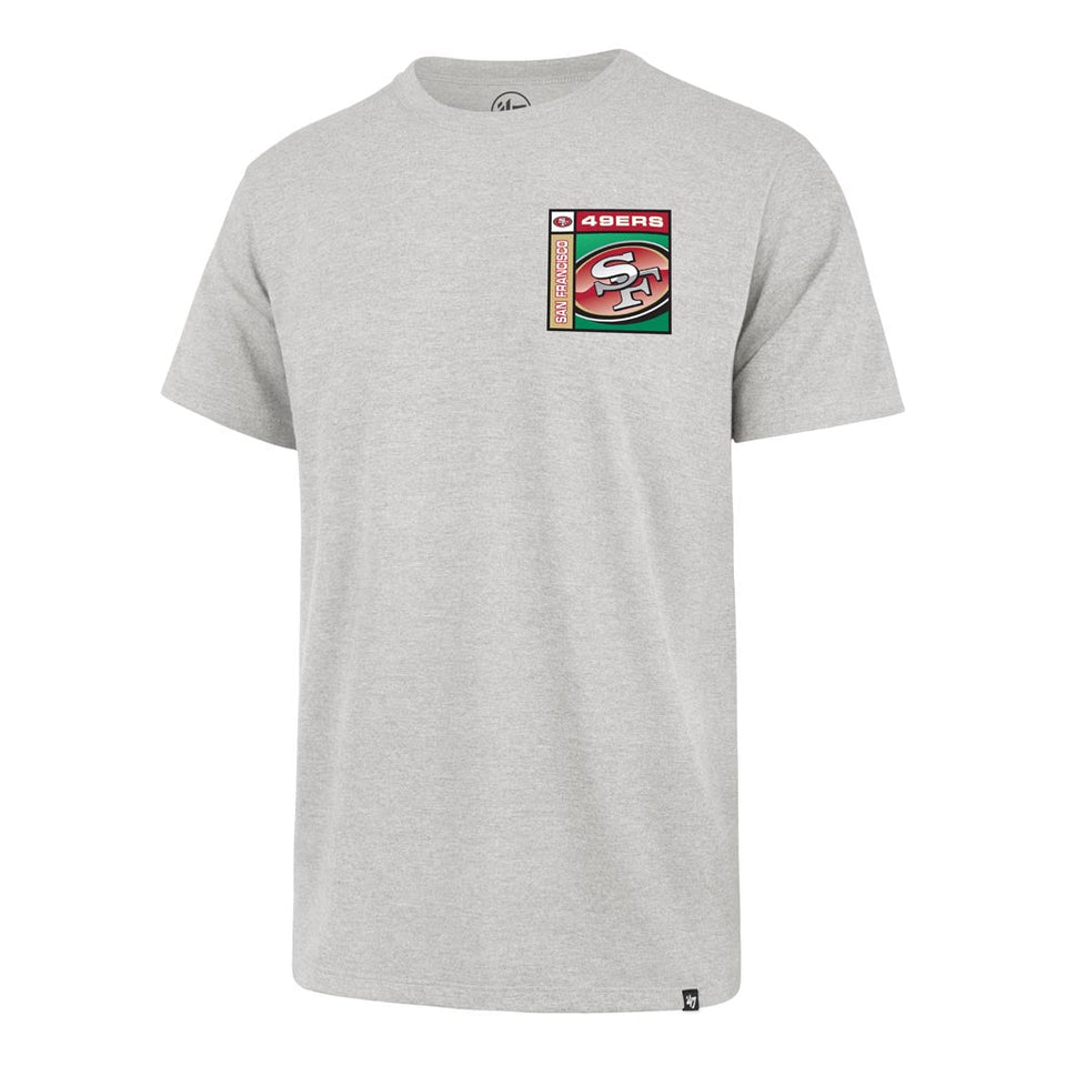 NFL San Francisco 49ers '47 Chrome Plate Franklin T-Shirt - Gray