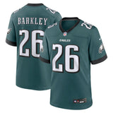 NFL Philadelphia Eagles Saquon Barkley Nike Home Game Jersey - Green