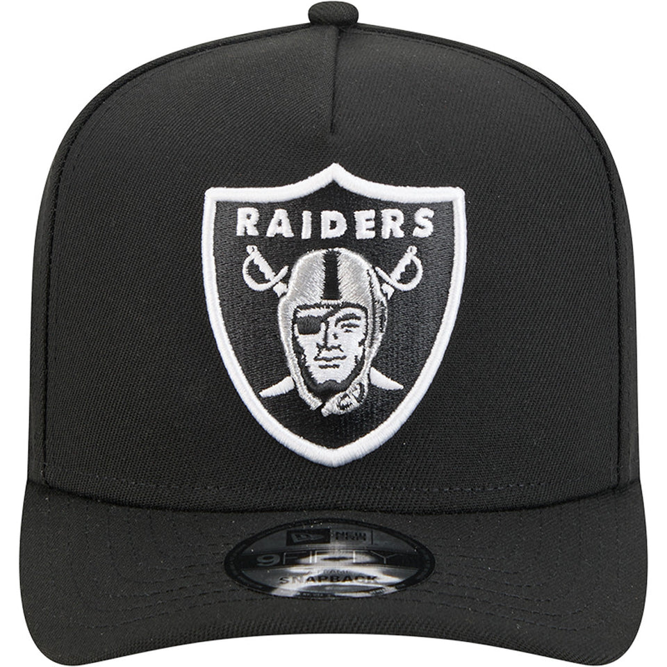 NFL Las Vegas Raiders New Era OTC 9FIFTY A-Frame Hat - Black