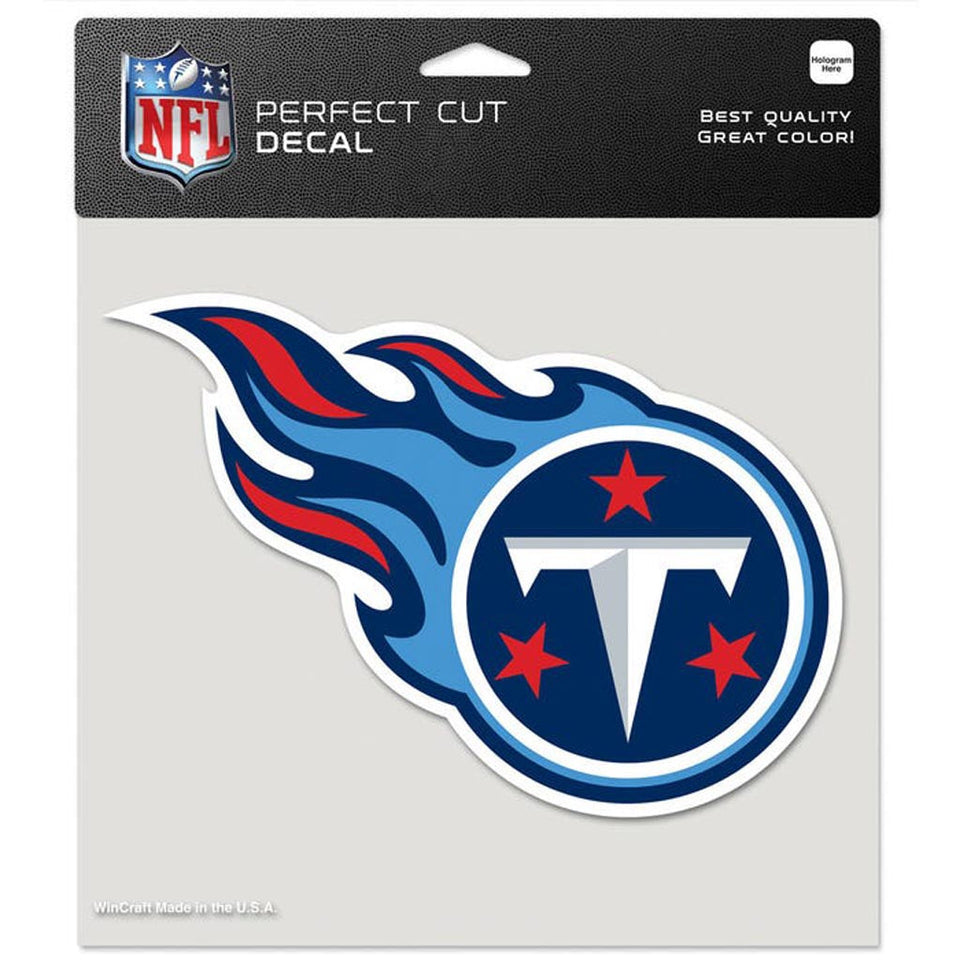 NFL Tennessee Titans WinCraft 8 x 8 Decal