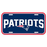 NFL New England Patriots WinCraft License Plate