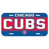 MLB Chicago Cubs WinCraft License Plate