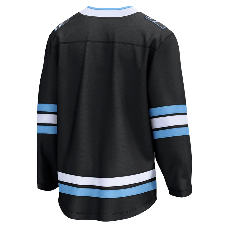 NHL Utah Mammoth Fanatics Home Breakaway Replica Jersey - Black